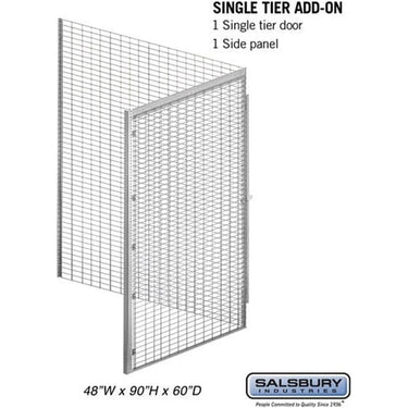 48-inch Wide Single Tier Bulk Storage Locker - Add On - 60-inch Deep by Salsbury – Default Title by Salsbury