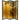 5 1/2 ft. Tall Gold Leaf Bamboo Room Divider by East-West Furnishings
