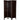 6 ft. Tall Double Shutter Room Divider - Walnut / 3 Panels by East-West Furnishings