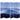 6 ft. Tall Double Sided Misty Mountain Canvas Room Divider / 3 Panels by East-West Furnishings