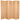 6 ft. Tall Jute Shoji Screen - Natural, Honey, Rosewood or Black / 3 Panels, 4 Panels, 5 Panels or 6 Panels by East-West Furnishings