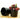 8.5" Black Painted Handle Pail