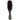 9" Wave Brush - 100% Natural Boar Bristles / 7 Rows by Scalpmaster