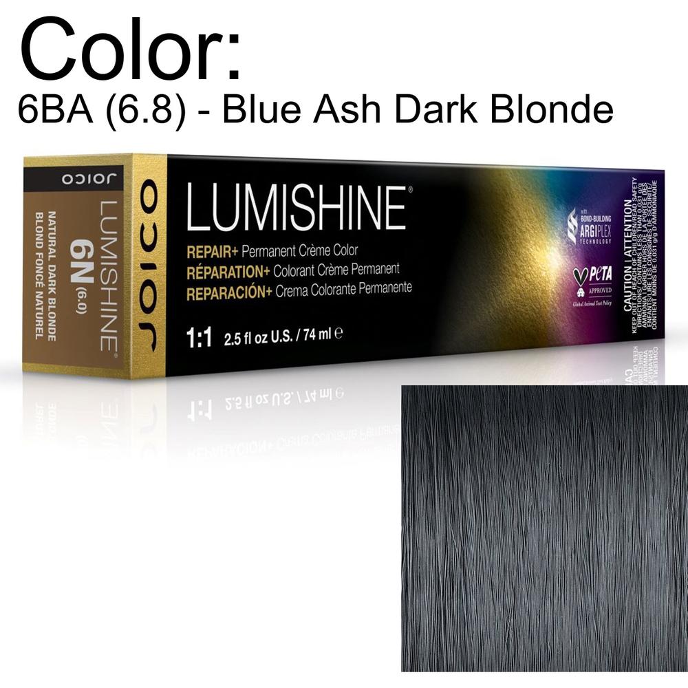 ch-cosme クリスタ 6 LumiShine Permanent Creme Color - 6BA (6.8) - Blue Ash Dark Blonde