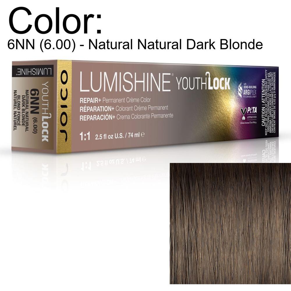 LumiShine YouthLock Permanent Creme Color - 6NN (6.00) - Natural