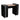 Adelle Manicure Table - Half Marble Top by Deco Salon Furniture