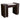 Adelle Manicure Table - Half Marble Top by Deco Salon Furniture
