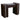 Adelle Manicure Table - Half Marble Top by Deco Salon Furniture