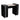 Adelle Manicure Table - Half Marble Top by Deco Salon Furniture