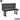 Aluminum ADA Locker Bench with back support - 48-inch Wide by Salsbury – Black by Salsbury