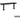 Aluminum Locker Bench - 60-inch Wide - 14-inch Deep by Salsbury – Black – Bolt Mounted by Salsbury