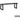 Aluminum Locker Bench - 72-inch Wide - 10-inch Deep by Salsbury – Black – Free-Standing by Salsbury