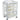 Alvida Plastic Cart with 4 Casters