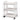 Alvida Wooden Cart with 4 Casters