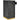 Anais Styling Station Side Cabinet / Black by Deco Salon Furniture