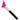 Angled Multi-Purpose Silicone Brush - 5.4&quot; Long - Pink / Case of 48 Individually Wrapped Brushes