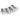 Ardell Accent Lashes - 318 Black - Knotted