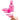 Artisan Gel Nail Remover Tool - Clip-On - Pink Color - 10 Pieces