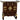 Asian Antique Style End Table Cabinet - 3 Drawers by East-West Furnishings