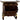 Asian Antique Style End Table Cabinet - 3 Drawers by East-West Furnishings