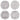 Badger Air Brush Nail Stencil Set / 4 Pack