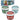Bella & Bear Jolly Shower Jellies Set