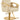 Bello Modern Gold Hydraulic Styling Chair by DIR Salon Furniture