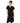 Betty Dain Client Wrap Gown / Fits up to size 16. Black 39&quot;L