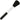 Black Cosmetic Nail Dust Brush - Handmade - Luxurious Quality - Each