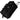Black Duffle Bag with Wheels / 25"L x 13"H x 11"D