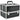 Black Large Cosmetic Train Case - Storage & Organizer for Nail Tools & Cosmetics - Each