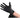 Black Powder-Free Nitrile Gloves / 100 / Large