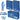 Blue Nitrile Disposable Gloves - X-LARGE / Blue Color / 3 Mil Thickness / 100 per Box / Case of 10 Boxes = 1,000 Gloves