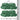 Boca Terry Spa-Salon Towels - 100% Ringspun Cotton - 16" x 27" - 373 GSM / Hunter Green / 12 Count