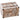 Borwn Interchangeable Easy Slide & Extendable Tray Leopard Textured Printing Professional Aluminum Cosmetic Makeup Case With Dividers by TruCase