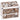 Brown Interchangeable 6-Tiers Extendable Tray Leopard Textured Printing Professional Aluminum Cosmetic Makeup Case With Dividers by TruCase
