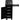 Buchetta Salon Trolley - Black by Deco Salon Furniture