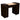 Canterbury A - Single Manicure Table - Half Marble Top by Deco Salon Furniture