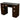 Canterbury B - Single Manicure Table - Full Marble Top by Deco Salon Furniture