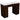 Canterbury B - Single Manicure Table - Full Marble Top by Deco Salon Furniture