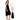 Canyon Rose Cloud 9 Microplush Women's Spa Wrap / Black / One Size Fits Most