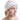 Canyon Rose White Terry Headband - Velcro Closure / 3.5" Wide x 27.75" Long