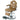Capo Barber Chair with 27" Base Heavy Duty Hydraulic Pump by Pibbs