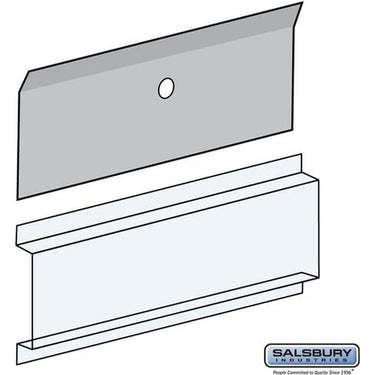 Card Holder - Clear Plastic - for Cell Phone Storage Locker Door by Salsbury – Default Title by Salsbury