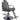 Caspian Heavy-Duty Reclining All-Purpose Salon Chair / Dark Grey by Hans Equipment