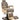Cavalier Gold Edition Barber Chair by DIR Salon Furniture
