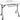 Celebrity - Deluxe Folding Manicure Table - 36"L x 15"W x 27-1/2"H
