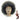 Celebrity Dionne Afro Manikin With H-222 Holder