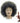 Celebrity Dionne Afro Manikin With H-222 Holder