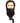 Celebrity - Dylan ll Locking Manikin Head - Full Beard and Features Level 2 Brown, 100% Human Hair 19" in Length